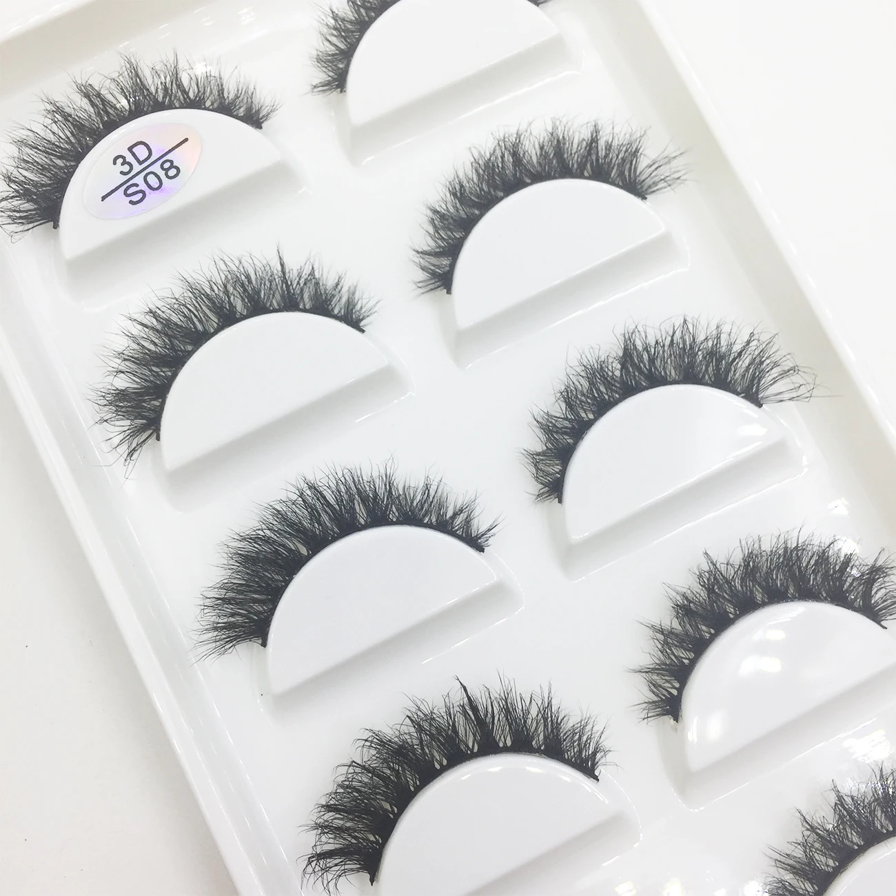 16 Style 5 0/100 Pairs Thick Eyelashes Natural False Eye Mink Lashes Soft Fake Eyelash Wispy Makeup Faux Cils Maquiagem
