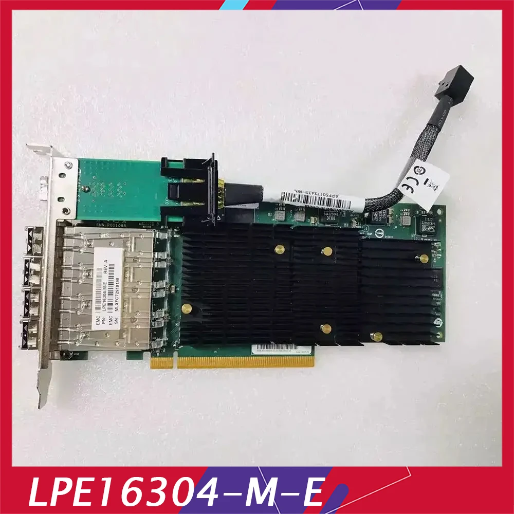 For Emulex LPE16304-M-E ASSY P011095-01B Rev B 16G optical fiber card