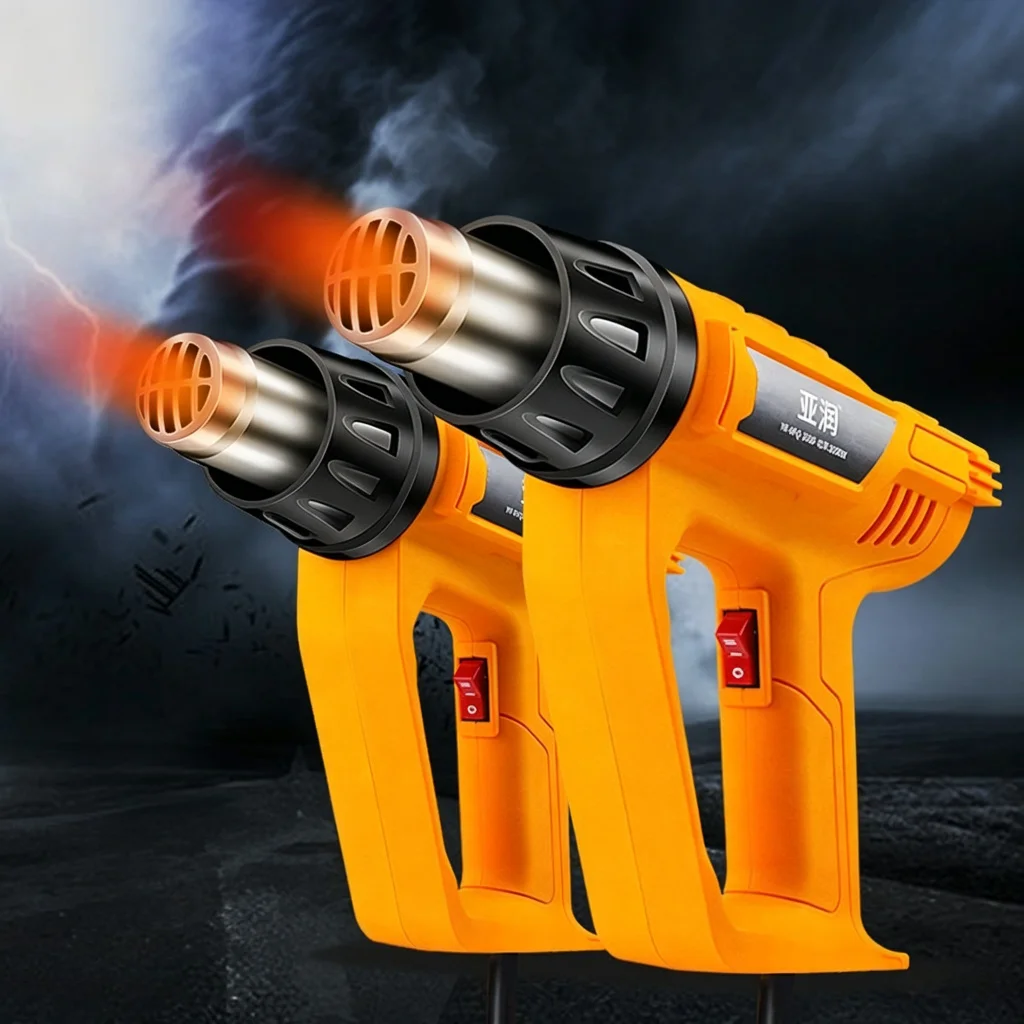 YARUN 2000W Hot Air Gun 11Models Handheld Heat Gun Adjustable Temp For Heat Shrink Paint Stripping Electronics Repair DIY