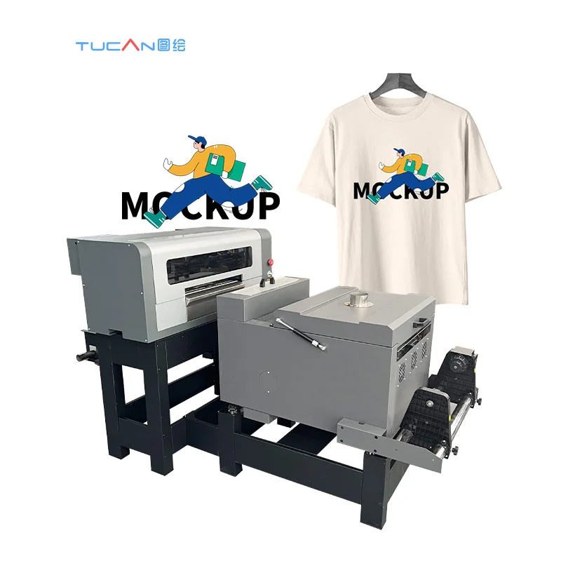 40cm high speed dtf printer XP600 print head pet film printer commercial dtf T-shirt printer printing machine