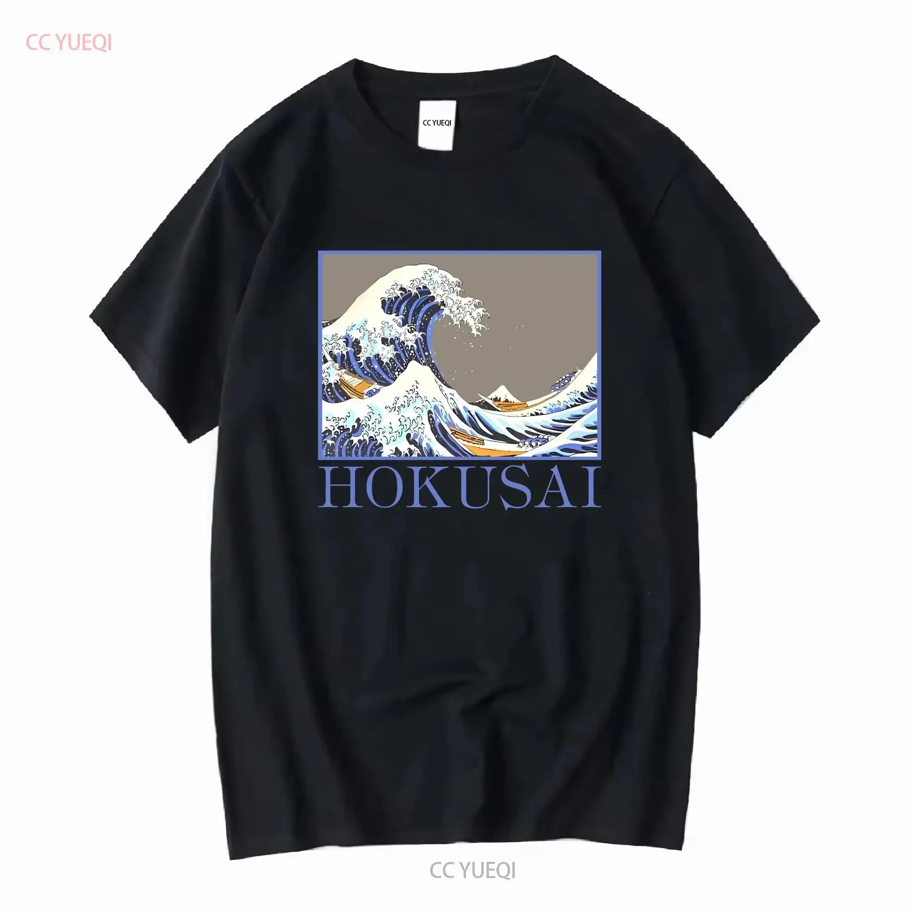 

Vintage 1984 Hokusai Great Wave Off Kanagawa T Shirt Medium Wildwood Productions long or short sleeves vintage Washed fashion