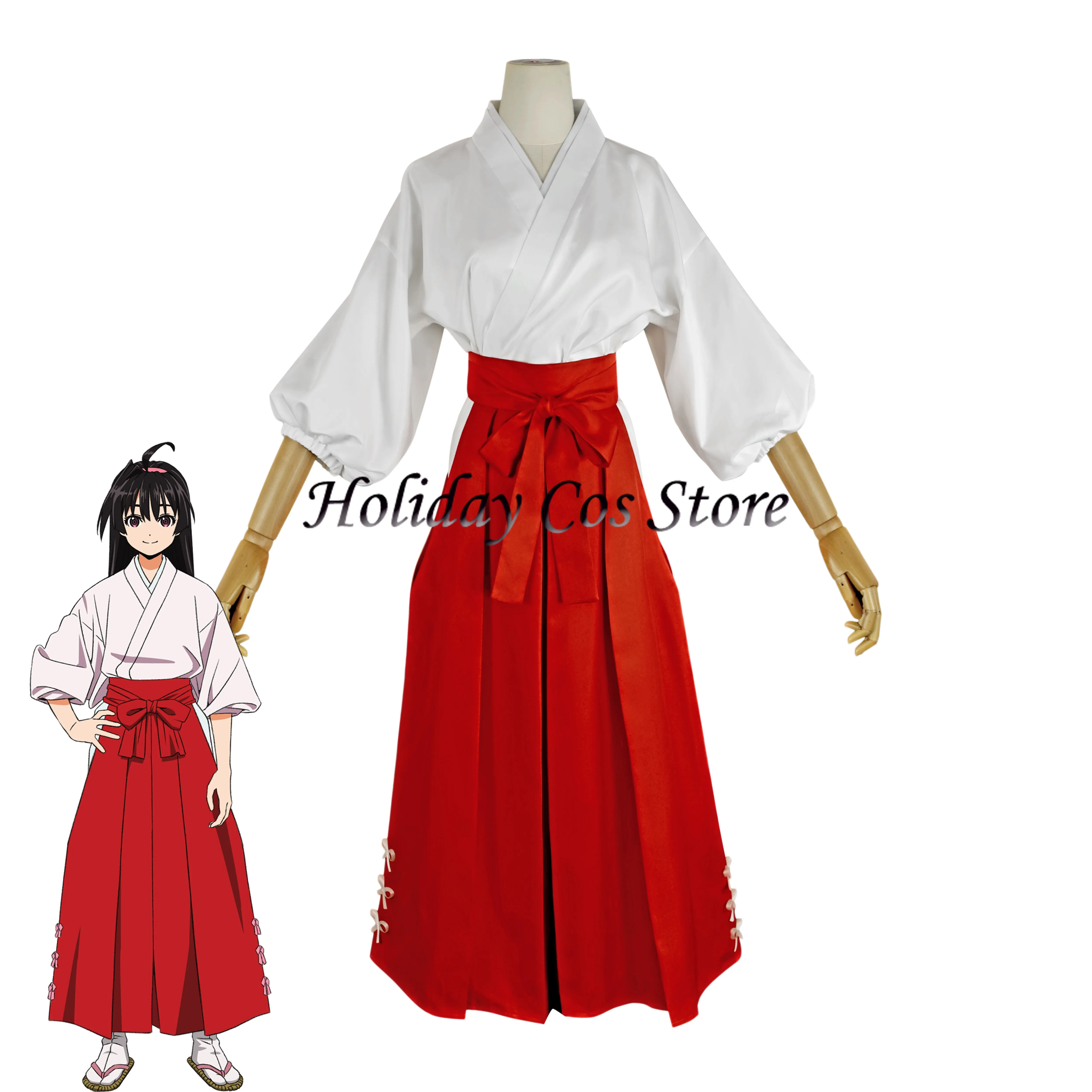 

Anime The Elusive Samurai Mochizuki Ayako Cosplay Costume Kendo Uniform Mochizuki Cosplay Halloween Party Role Play Clothing