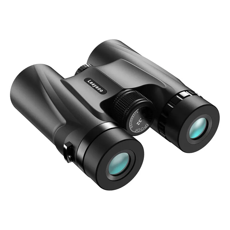 WENHAO 10x32 8X32 binoculars Black HD High power portable waterproof upgraded large eyepiece outdoor adventure concert