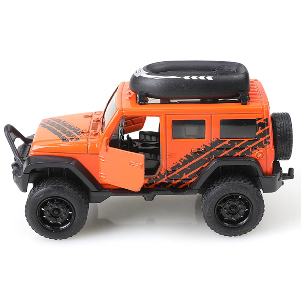 Alloy off-road car model, door opening, children\'s toy car, boy\'s cake decoration