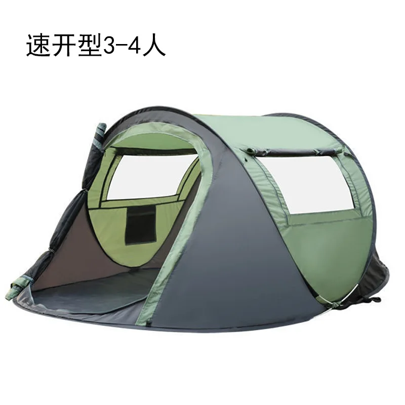 Outdoor tent fully automatic quick opening and throwing tent 1 second quick court pop-up camping