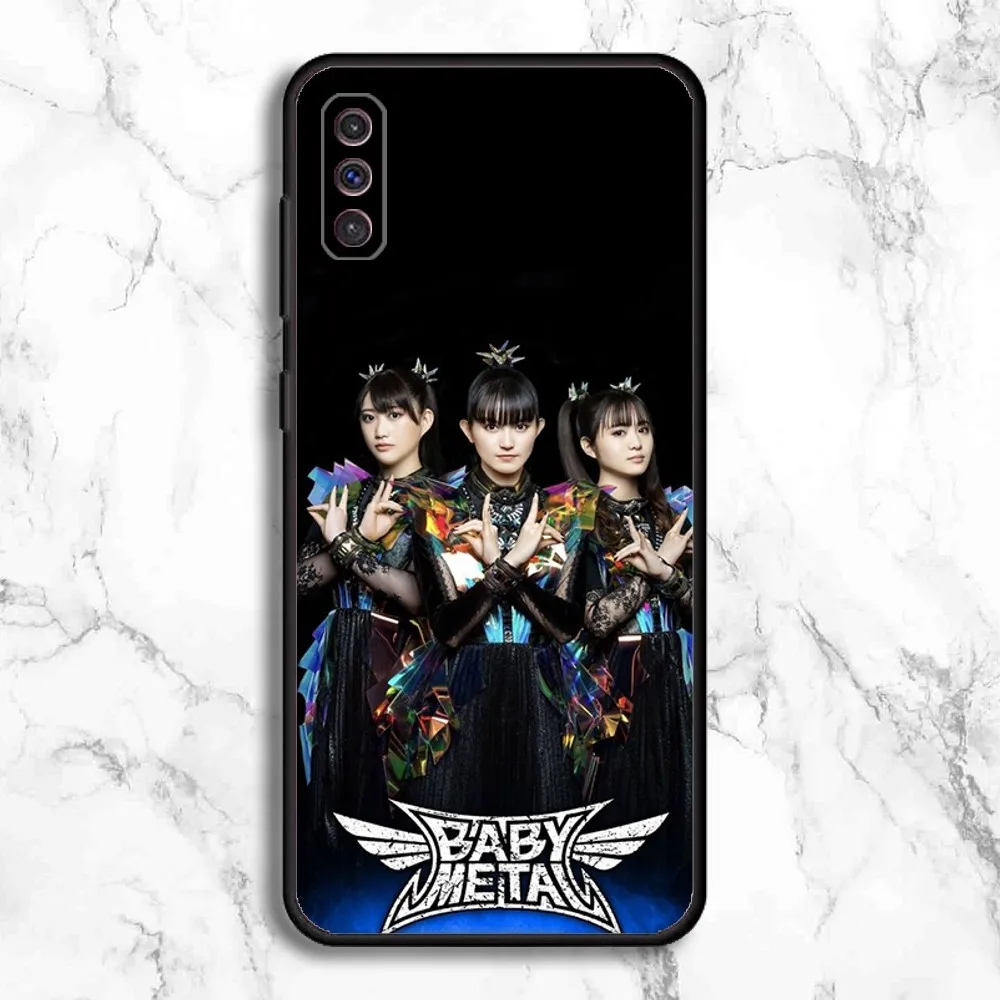 BABYMETAL Rock Band Phone Case For Samsung Galaxy A13,A21s,A22,A31,A32,A52,A53,A71,A80,A91 Soft Black Phone Cover