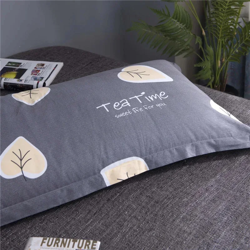 Home Double Lovers Long Pillowcase 120/150/180cm Large Bedding Body Pillow Cover Soft Breathable Zipper Pillow Cover