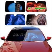 Singer B-Bad G-Gyal Car SunShade Solar Protection Windshield Windscreen Cover Shade Auto Sun Visor Personalized Customization