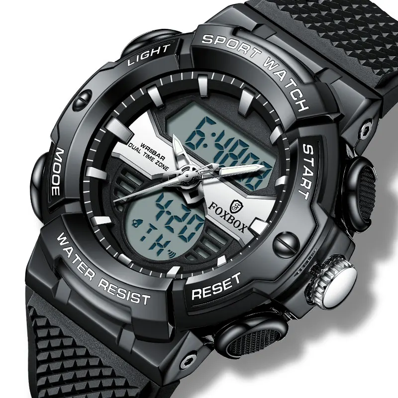 

LIGE Digital Men Military Watch Luminous Sports Man Watch 50M Waterproof Wristwatch LED Quartz Male Clock Relogio Masculino 2025