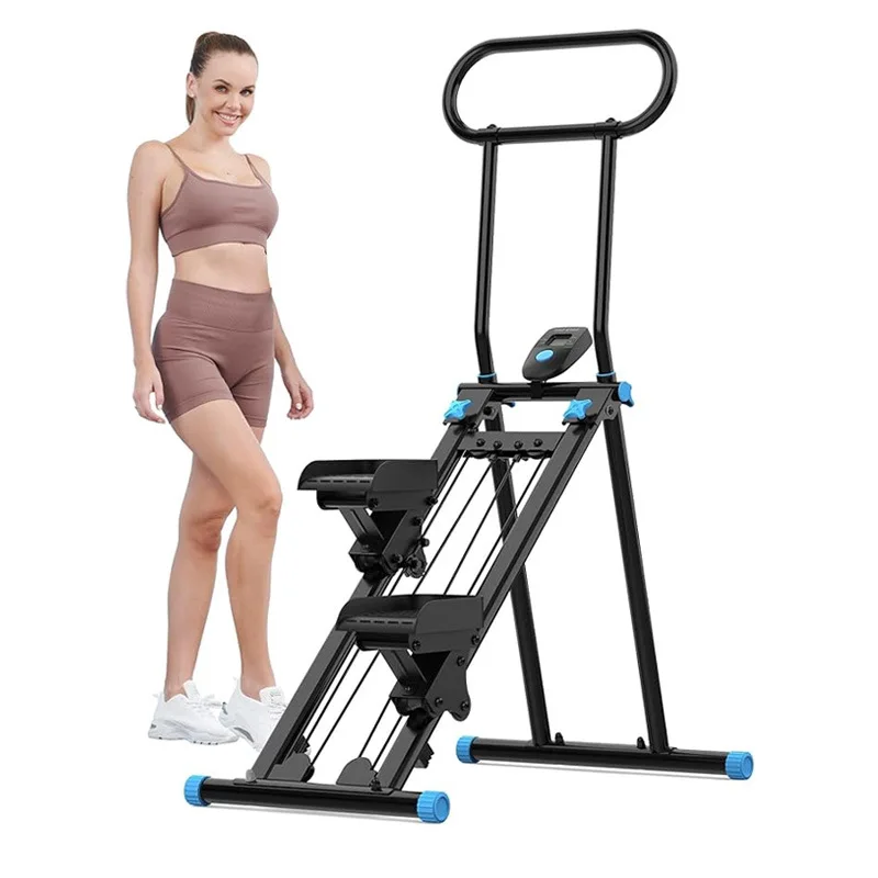 New Home Mountaineering Machine Aerobic Fitness Equipment Foldable Stair Climbing Machinepromote sales