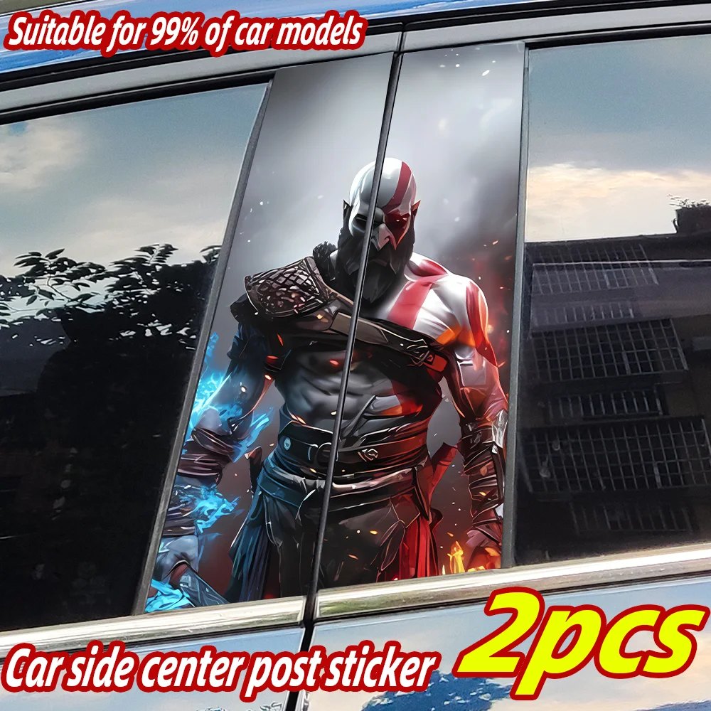 

Karatos Car Stickers Car B-pillar Vinyl Decals Waterproof Auto Center Pillar Sticker Cover Scratches Vehicle Decors Accessories
