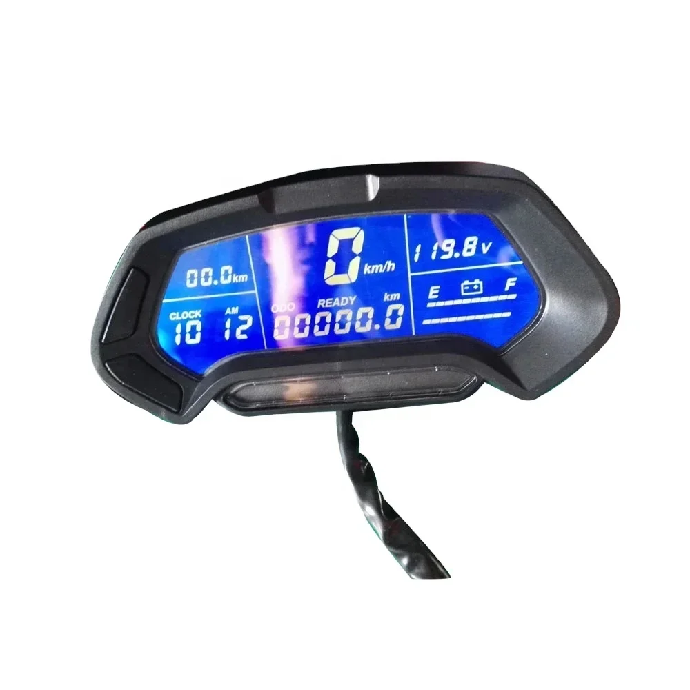 CT-22 48v-144v Universal Digital Programmable Electric Electronic Motorcycle Speedometer