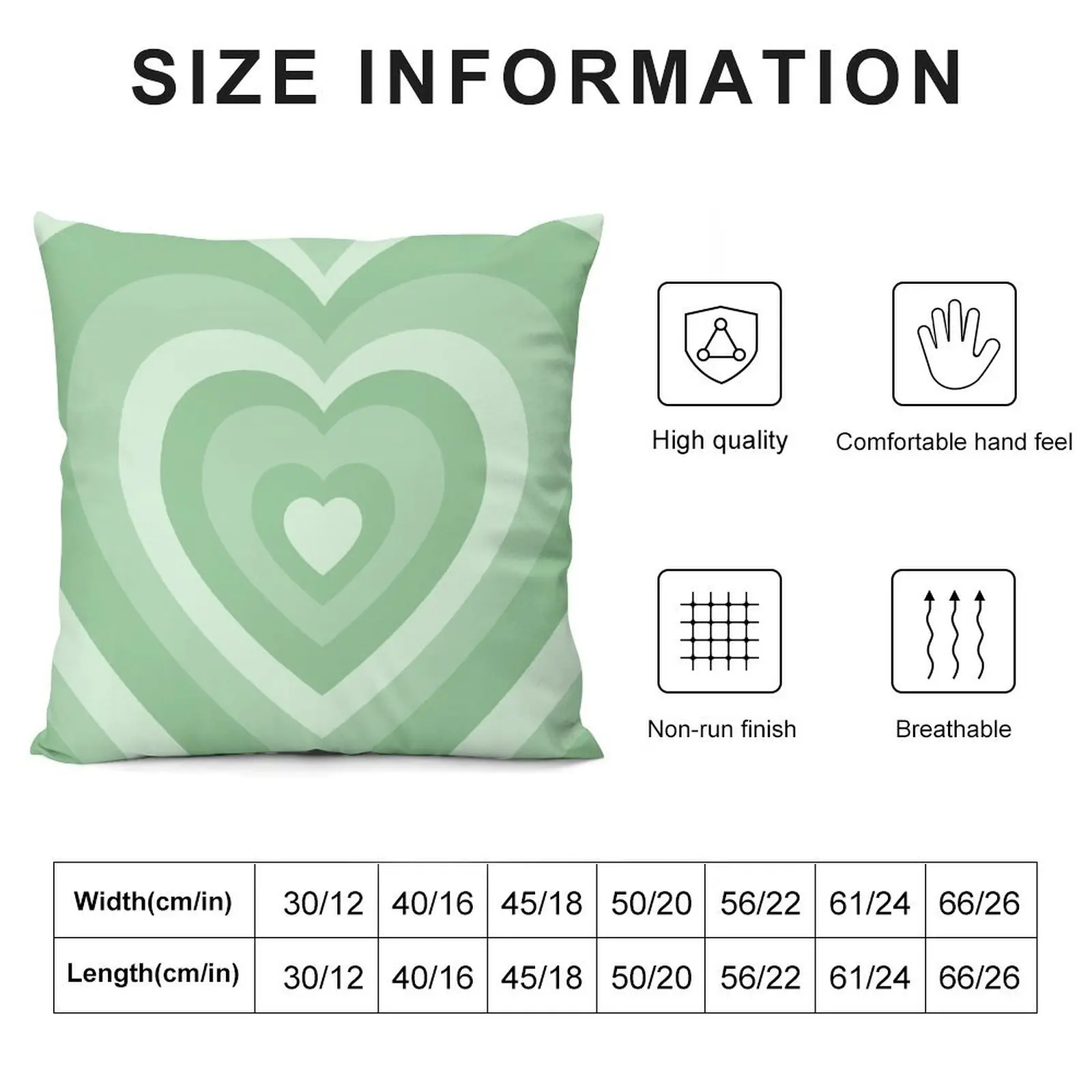 Powerpuff girls love heart pattern pastel green Throw Pillow Throw Pillow Covers Christmas Cushion For Home pillow