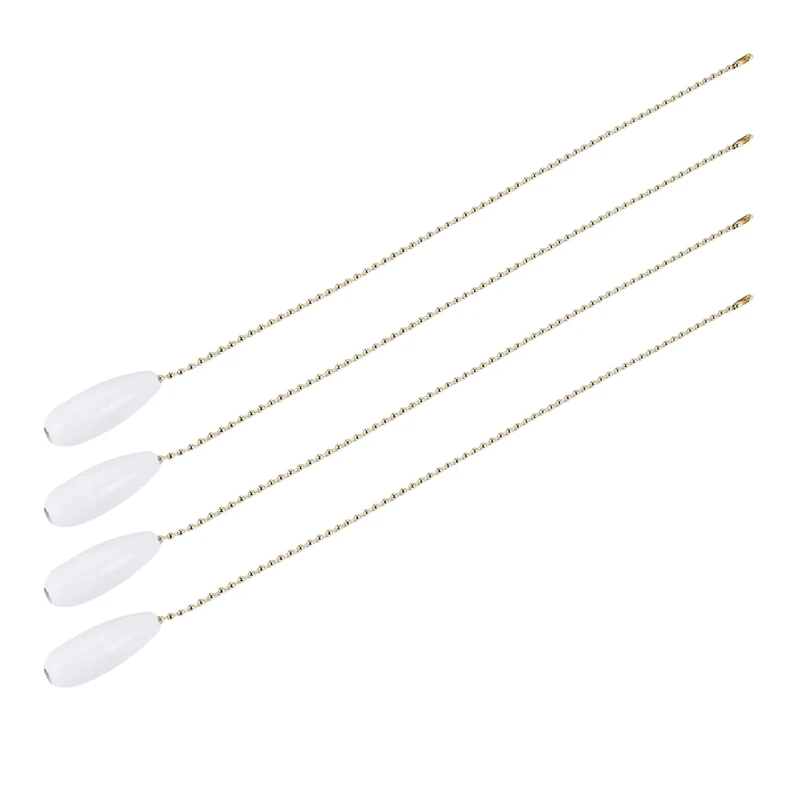 

VVBC-4 Pieces Ceiling Fan Chain Pulls Wooden Pull Chain Extension Pull Chain For Ceiling Light Lamp Fan Chain
