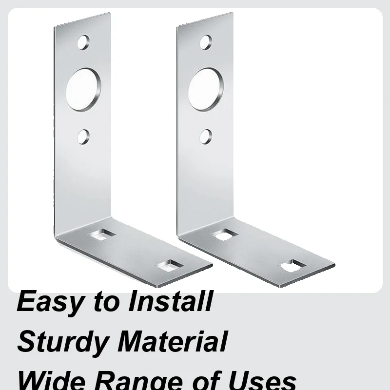 

Кронштейн заднего фонаря для лодки, крепление для ходовых огней, L-образная металлическая стойка для ламп, 2 шт. для транспортного средства, грузовика, лодки, морского прицепа