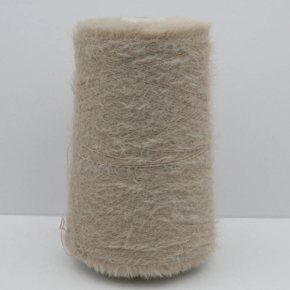 

500 г 3500 метров 1 см имитация кроличьей норки, нейлоновая пряжа, сделай сам, ручная вязка, зимний теплый свитер, шапка, кукольный шарф, пряжа