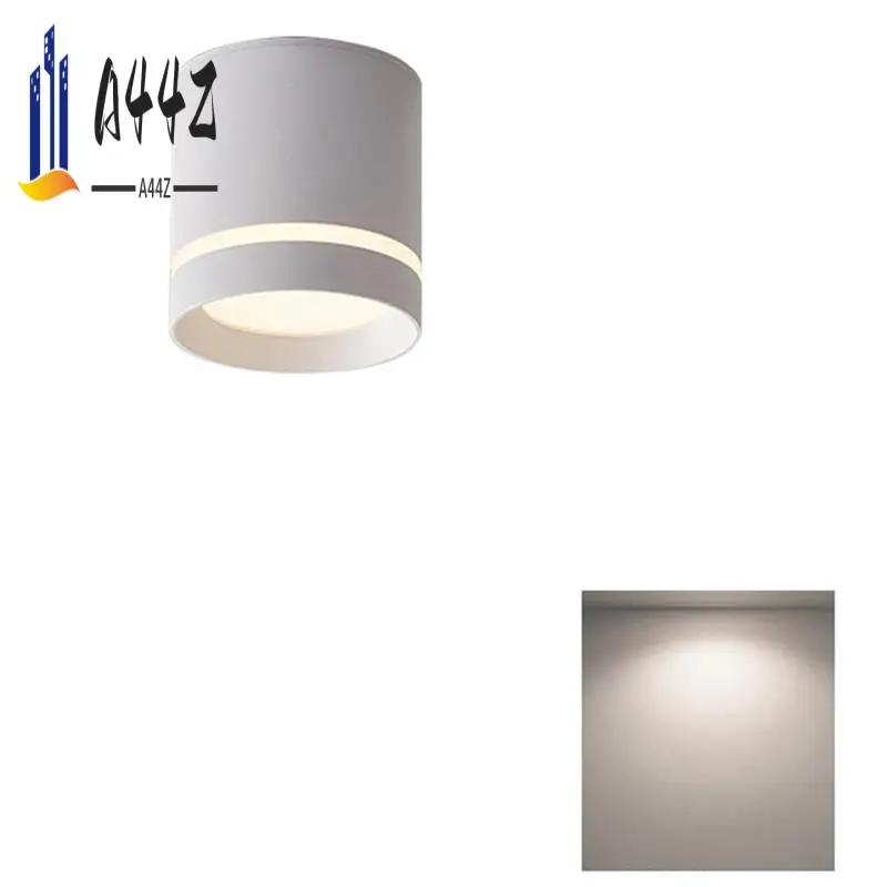 

A44Z-LED Точечный светильник Потолочный светильник Прожектор 220 В 12 Вт Накладной светильник Прочный Простой в использовании Белый