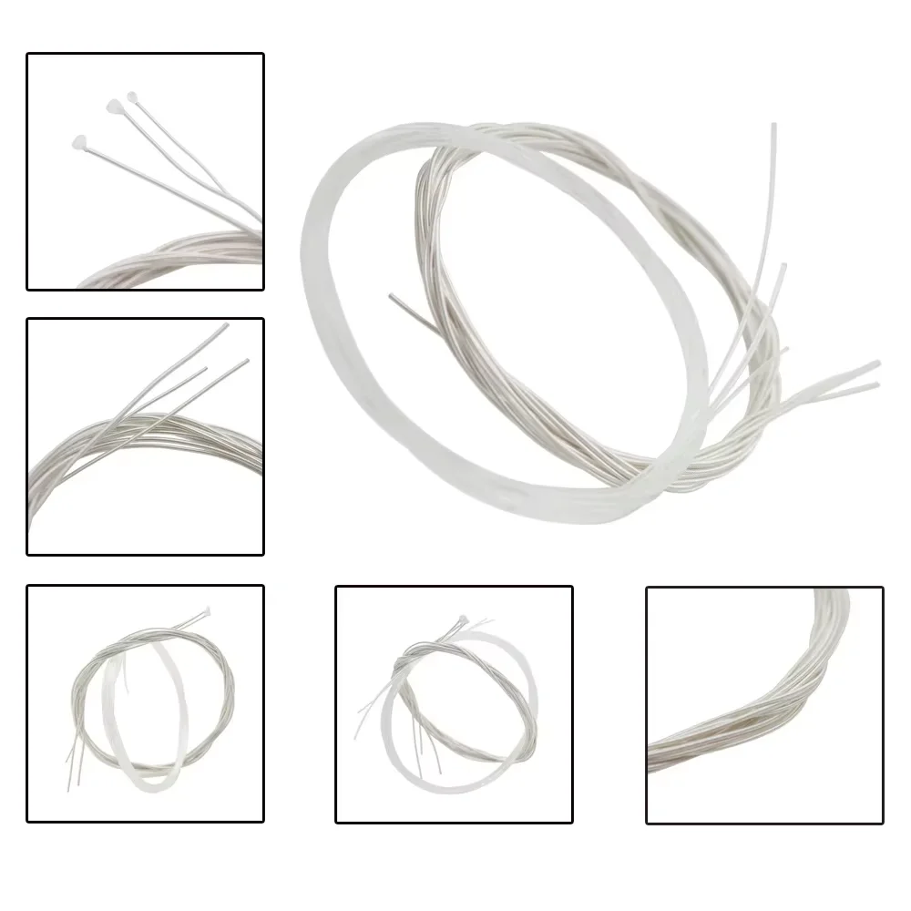 IRIN 6 قطعة سلاسل الغيتار الكلاسيكية سبائك النايلون مشرق لهجة سلسلة مجموعة عالية الجودة حقيبة داخلية واحدة أجزاء كوستيكية كلاسيكية