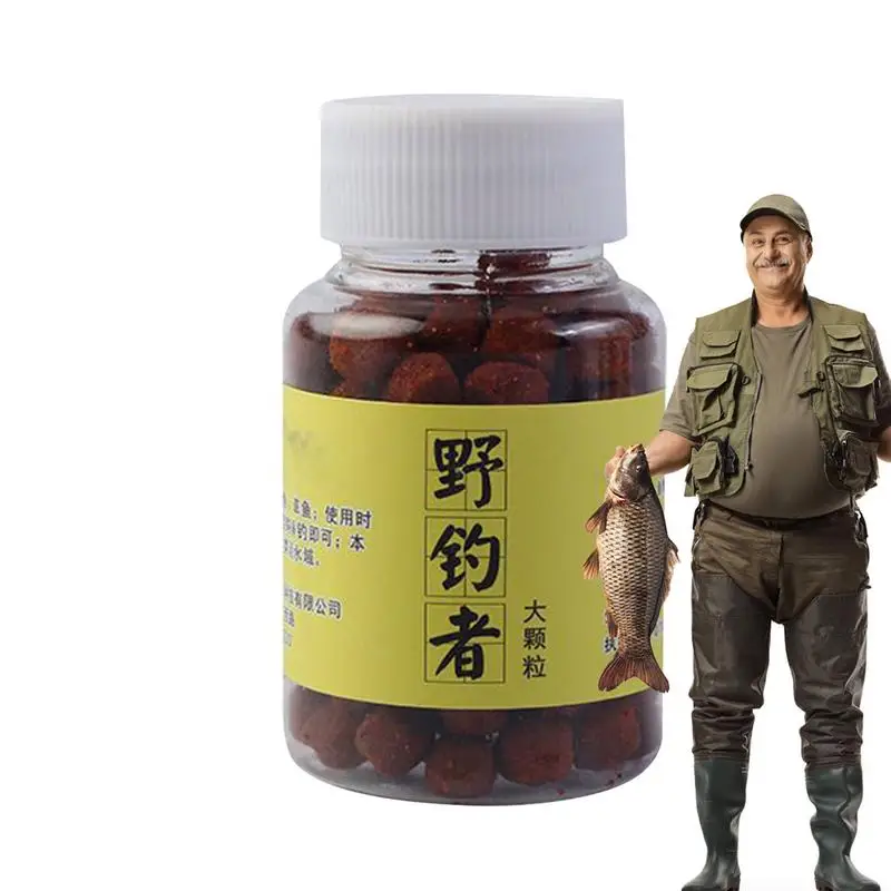 Bait Fish Additive Topwaters Fishing Accessories 28g Granular Concentrated Fish Bait For Outdoor Fishing Natural Scent Topwaters