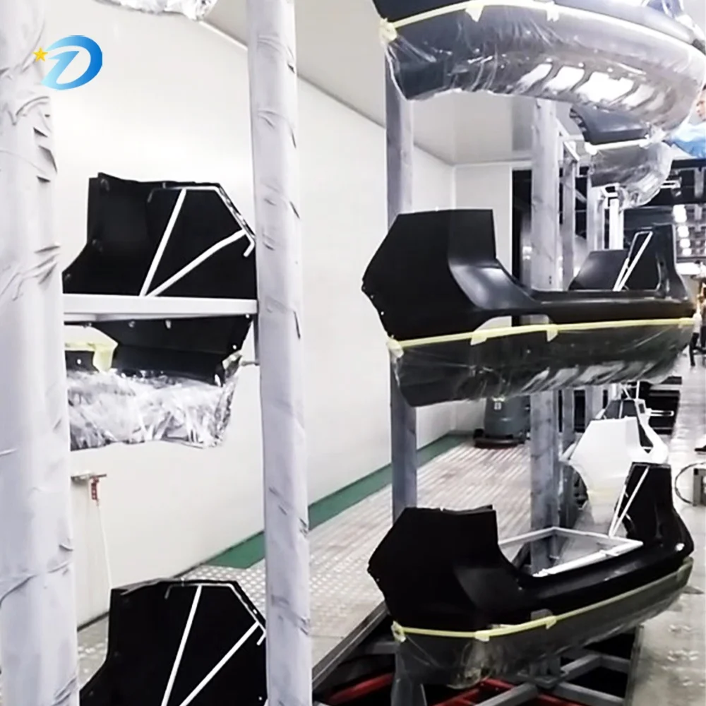 Automatic Powder Coating Production Equipment Line for Automobile Hub Cover Surface Treatment Metal Coating Machinery