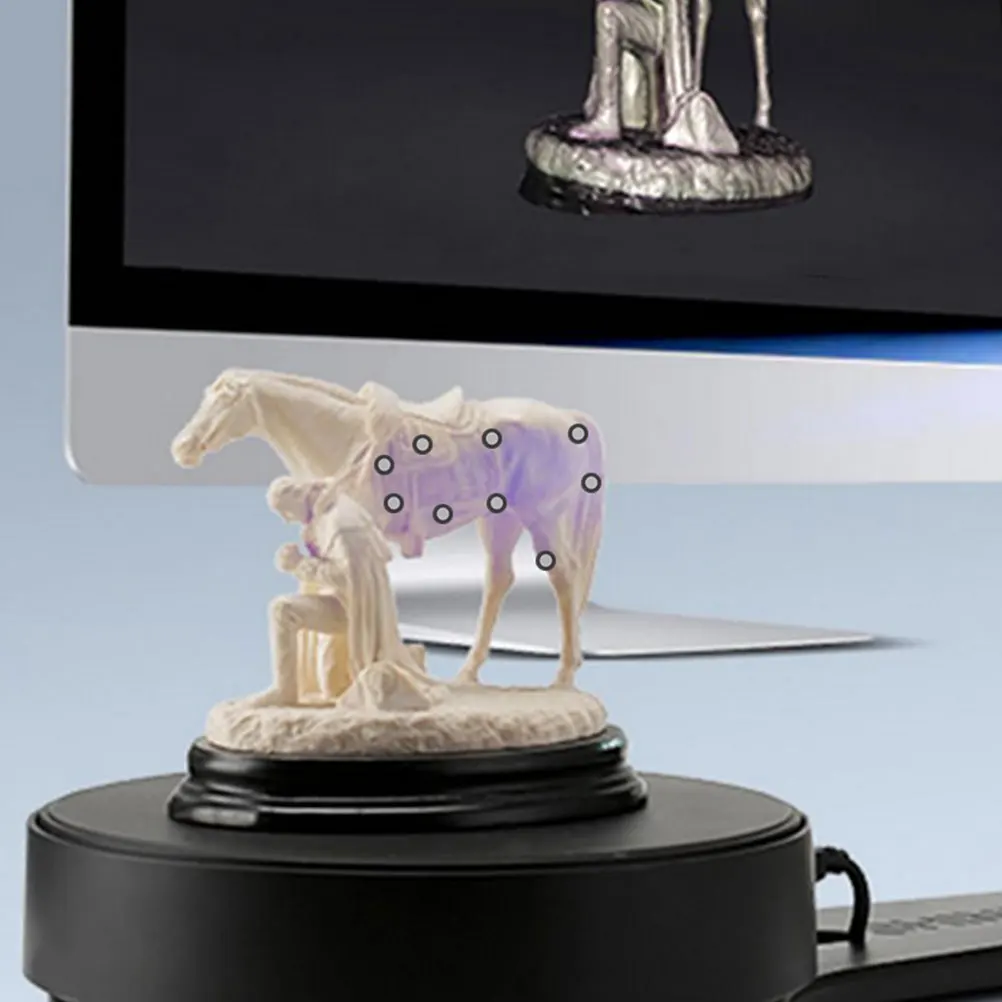 

10 Sheets 6mm Inner 10mm Outer Reflective Markers 3D Scanning Positioning Points PET Material Easy Apply Remove Stickers
