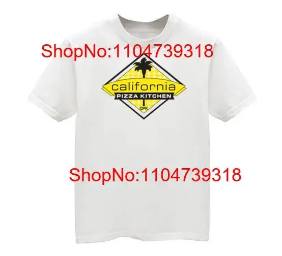 تي شيرت CPK California Pizza Kitchen تي شيرت عتيق مغسول للارتداء اليومي ملابس مصممة ناعمة قابلة للتنفس للارتداء اليومي #1