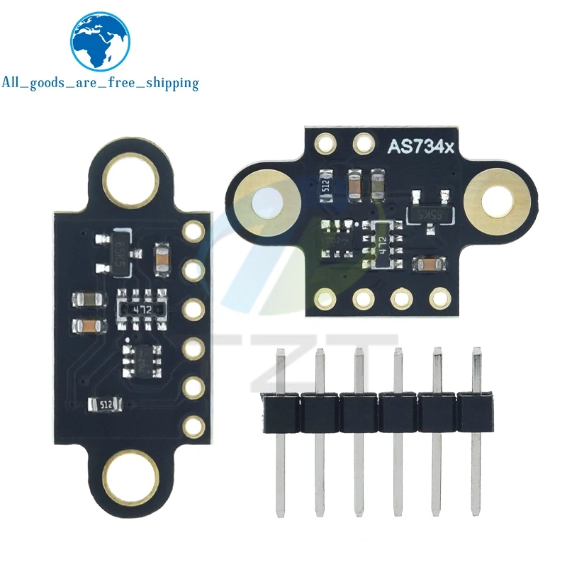 ASM AS7341 AS734x Visible Spectral Sensors Module Color Temperature