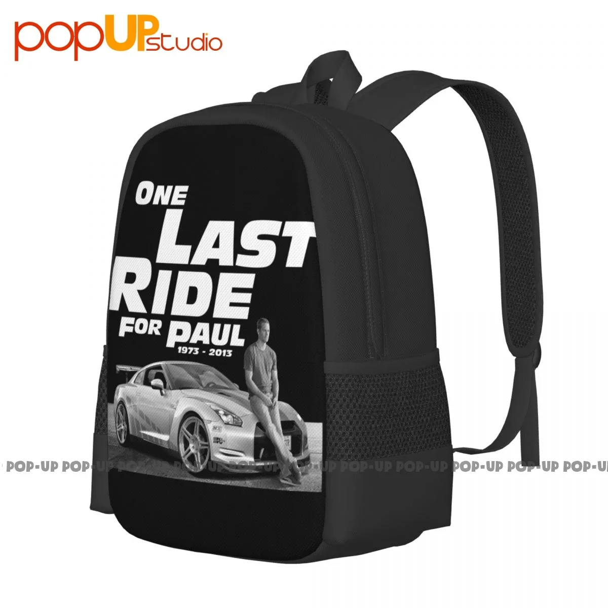 Dominic Toretto And Brian Oconner Fast And Furious P-175 Backpack Large Capacity Foldable Shopping Bag