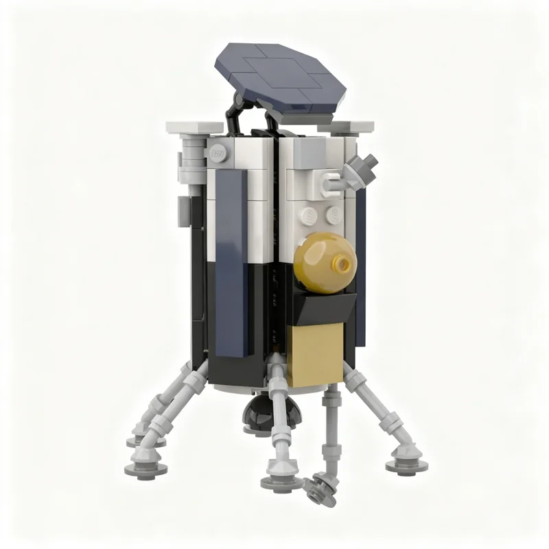 332pcs MOC Odysseus Nova C Lunar Lander IM 1 Space Model Building Blocks Architecture Assemble Festival Gifts Toy Creative Idea
