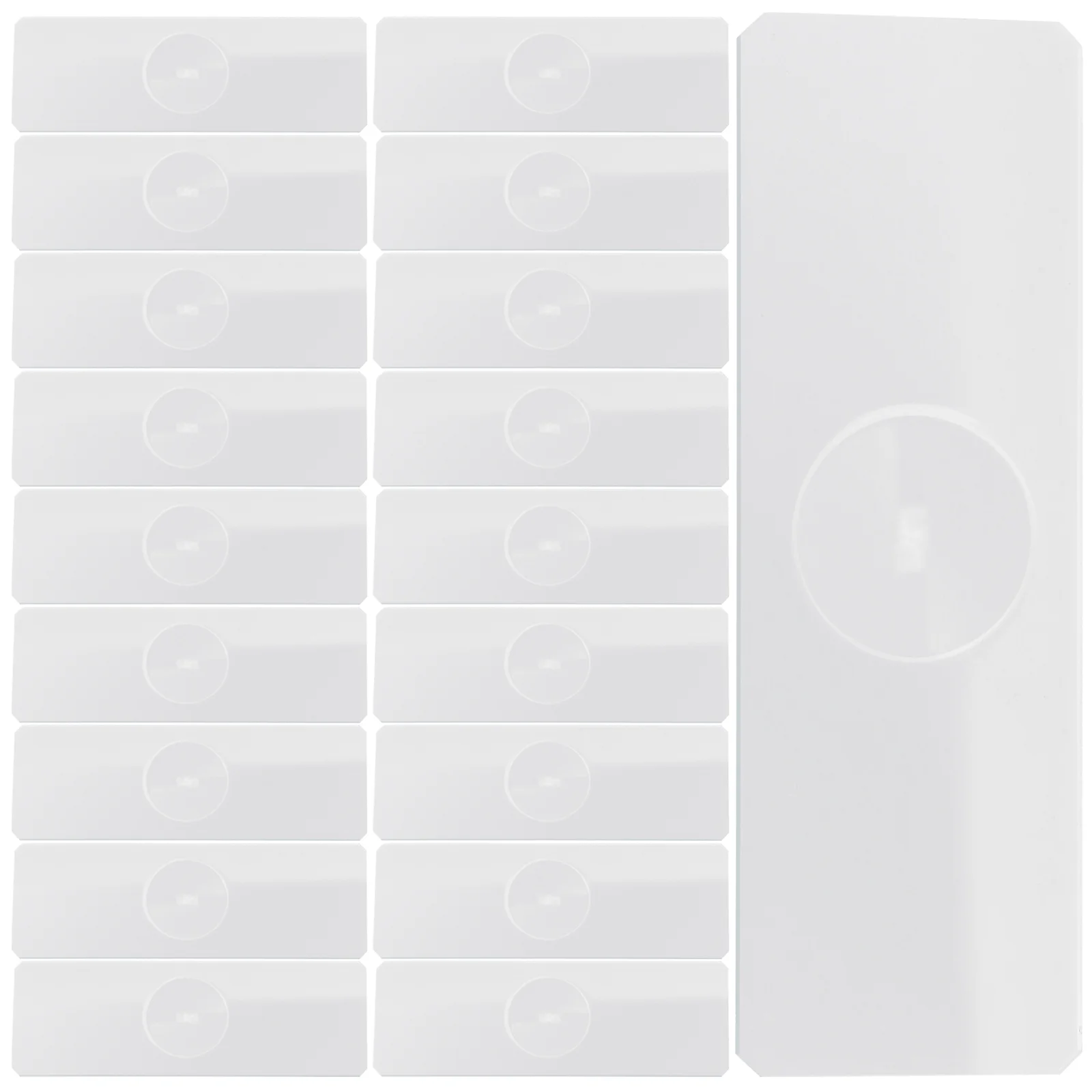 50 Pcs Mcmaster Slide Concave Blank Glass Microscope Slides for Aquatic Specimens Lab