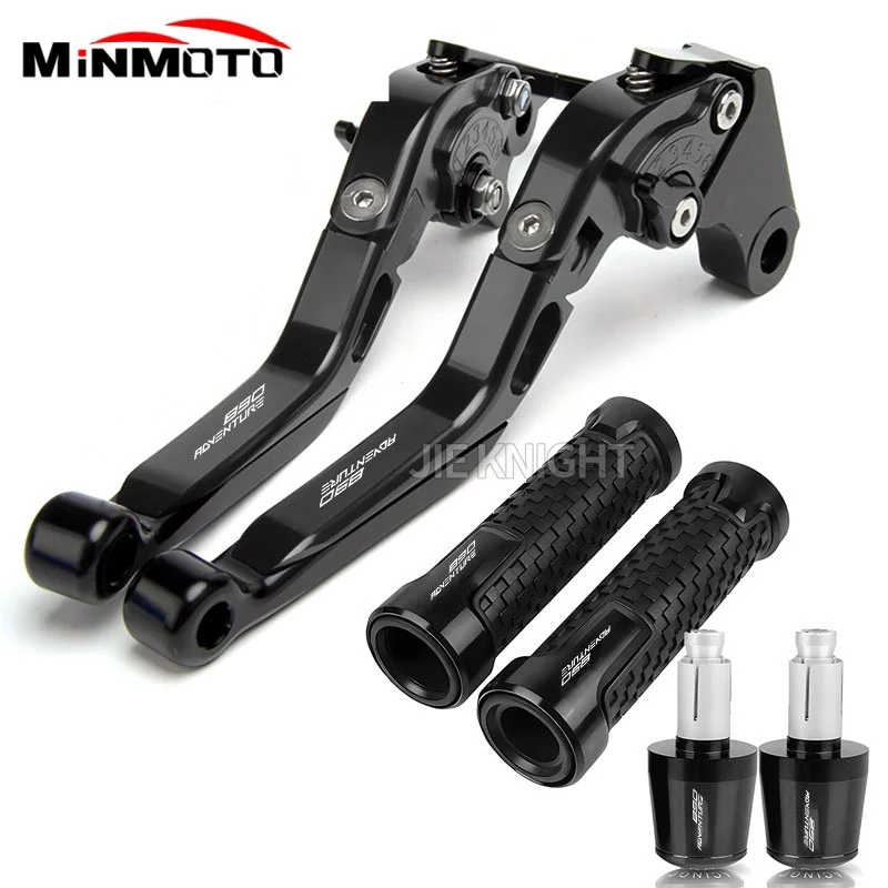 For KTM 890 Adventure R S 890 ADV R 2019-2023 890ADVENTURE Motorcycle CNC Handle Levers Foldable Adjustable Brake Clutch Lever