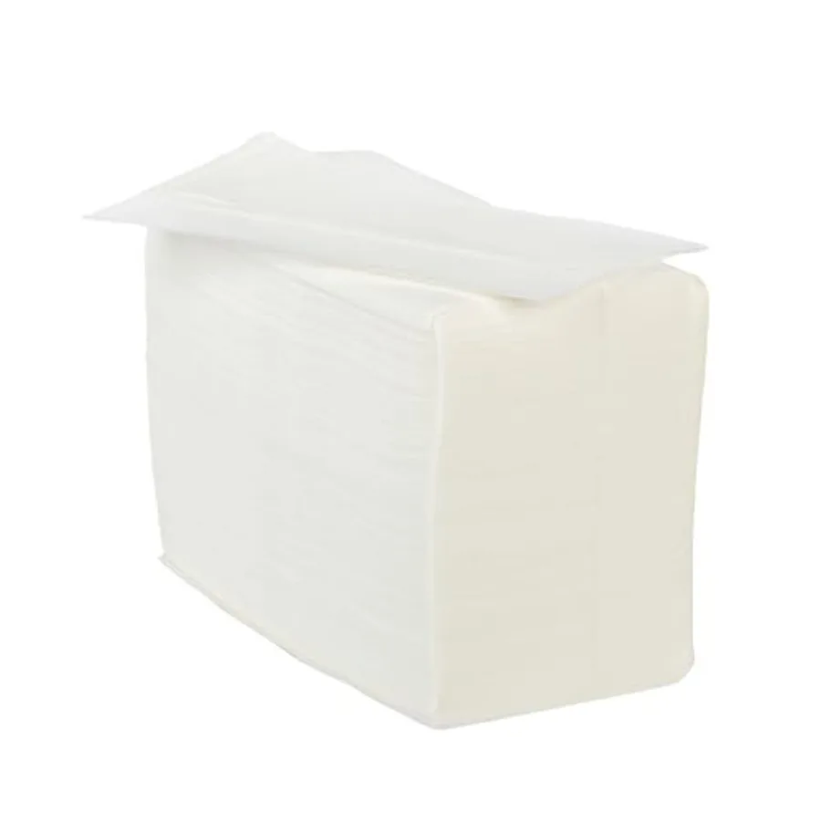 

10000 Count Tall Fold Napkins - 1 Ply 13" x 6.7" White - Ideal for Restaurants and Cafes Compatible with Most Dispensers Perfec