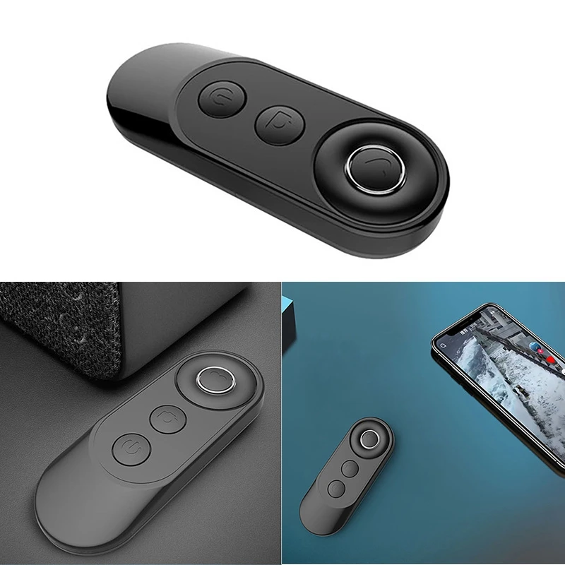 Remote kontrol rana Bluetooth nirkabel, telepon pintar swafoto dengan Bluetooth Remote kontrol