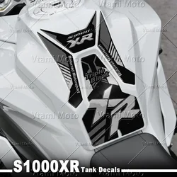 3D Motorcycle Tank Sticker Tank Pad Protection Decal Accessories For S1000XR Triple Black S1000 XR 2020 2021 2022 2023 2024