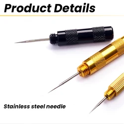 Stainless Steel Nozzle Cleaning Needles Tool Unclogging Cleaning Needle Disassembly And Cleaning Spray Pen Air Pump Tool