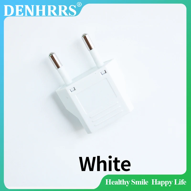 1 قطعة أداة تقويم الأسنان آلة معالجة الضوء قابس مهايئ أبيض/أسود