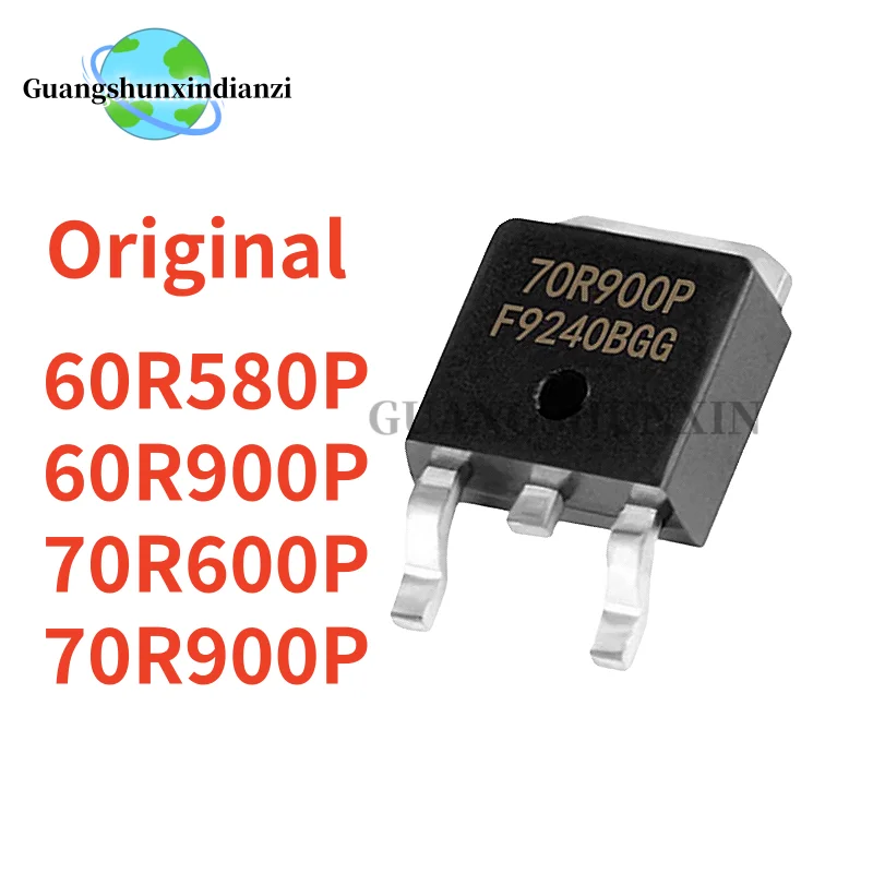 10PCS 100% New Imported  MMD70R900P 70R900P MMD70R600P 70R600P MMD60R900P 60R900P MMD60R580P 60R580P TO252 MOS field effect tube