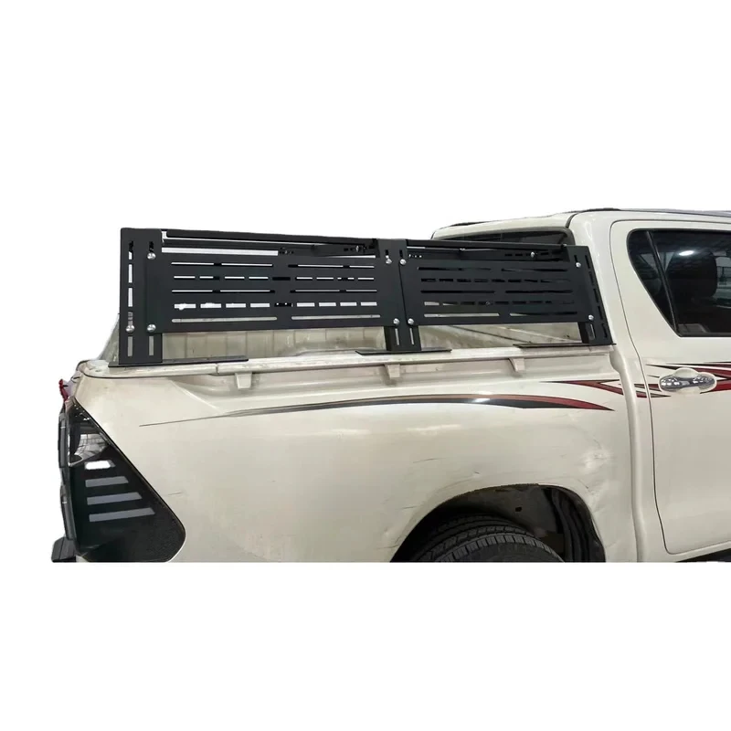 High Quality Adjustle Bed Rack Roll Bar Pickup Truck 4X4 Heavy Steel Black Off-Road Non-Slip Durle Guard
