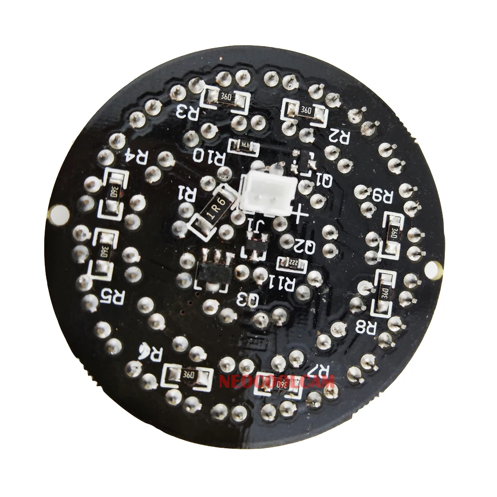 Infrared LED Board 940nm 48pcs IR LEDs Invisible at night No exposure Light Board For CCTV Infrared Fill Light Accessories