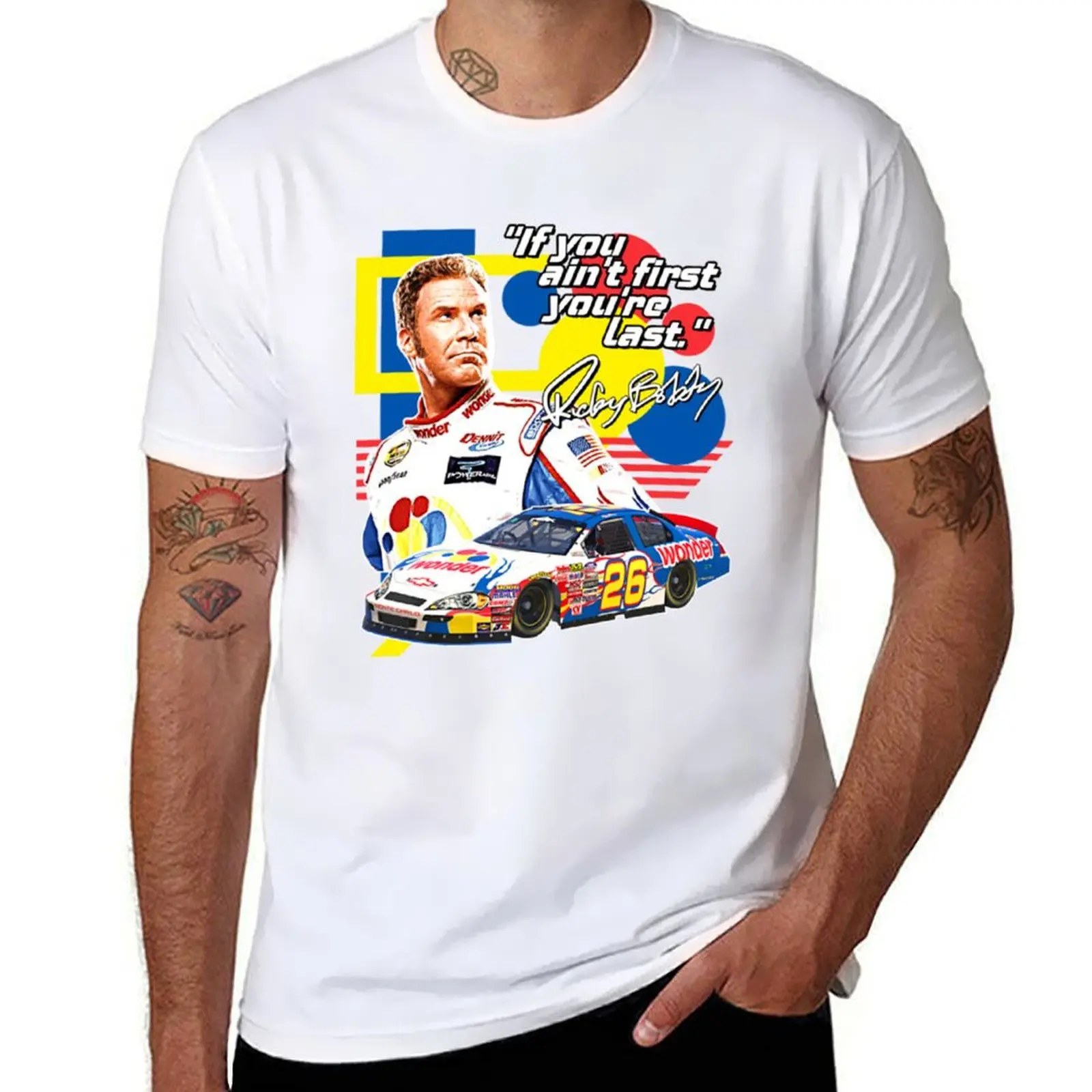 

Ricky Bobby T-Shirt man t shirt heavy cotton cotton t shirt man T-Shirt