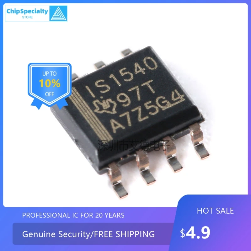 Original ISO1540DR silk screen IS1540 SOIC8 Isolated clock Bidirectional I2C isolator