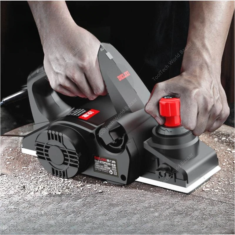 Portable electric planer Woodworking planer Multifunctional household power tools