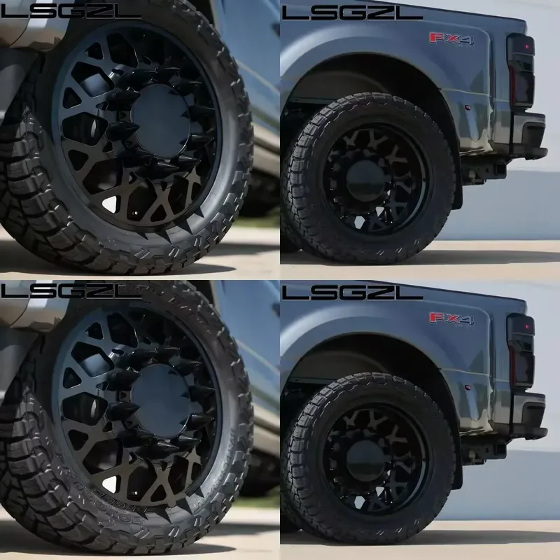

i Off-road OEM Dually Forged Aluminum Matte Black High Performance Concave Design Wheels for GMC GTR 3500 F350 F450