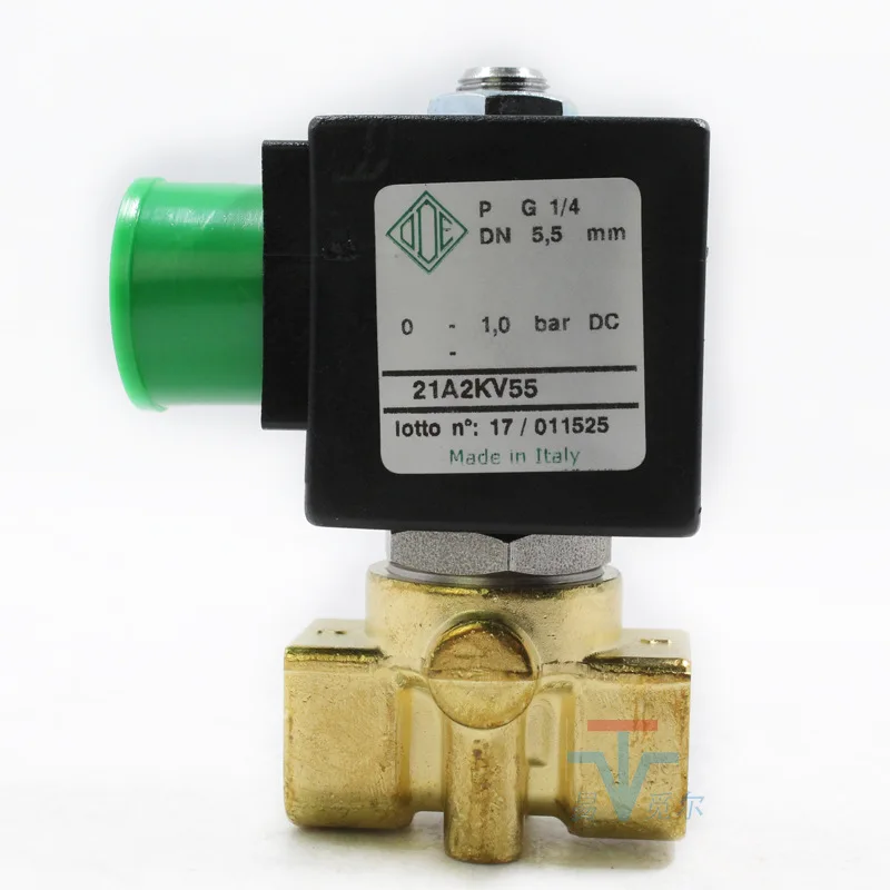 

Electromagnetic Valve 21a2kv55 220v 24v 1/4 Two-way Direct Acting Electromagnetic on-off Valve