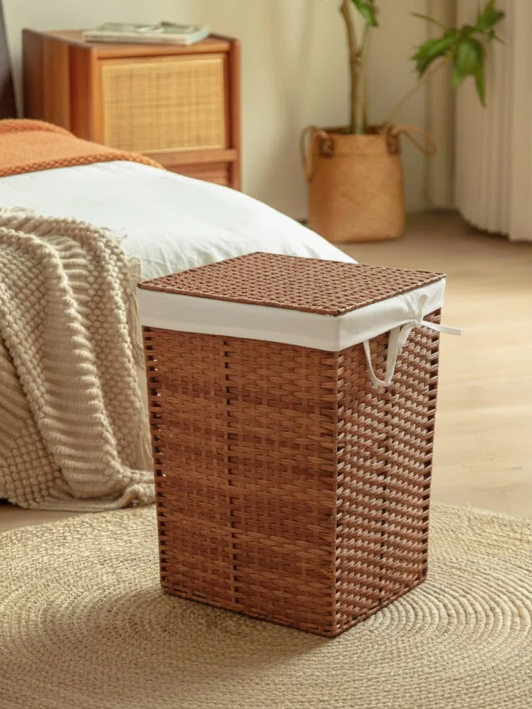 

Складная корзина для белья Nordic Sle из сетки, имитирующая корзину для хранения кукол, для дома, для ванной комнаты