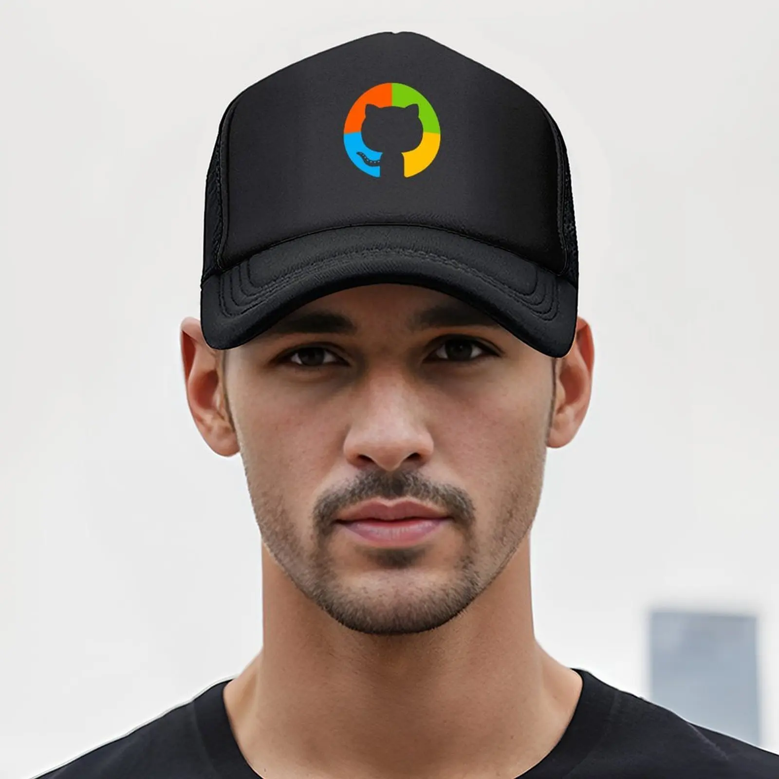 Github قبعة بيسبول مصمم قبعة المشي لمسافات طويلة قبعة قبعة الجولف رجل جديد قبعة البيسبول للرجال والنساء