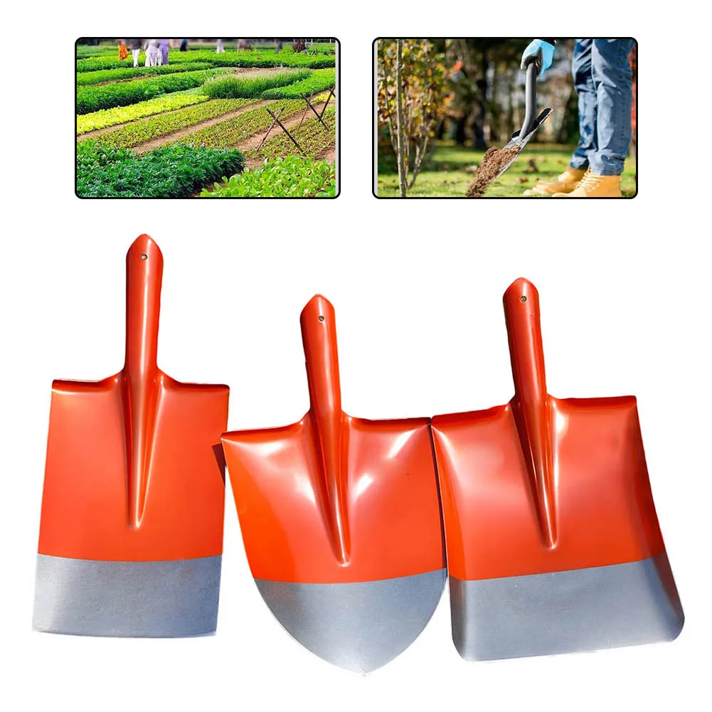 

Садовая лопата для копки, сверхпрочная, с очень большой гладкой кромкой, для копки и перемещения грунта, 1 шт.