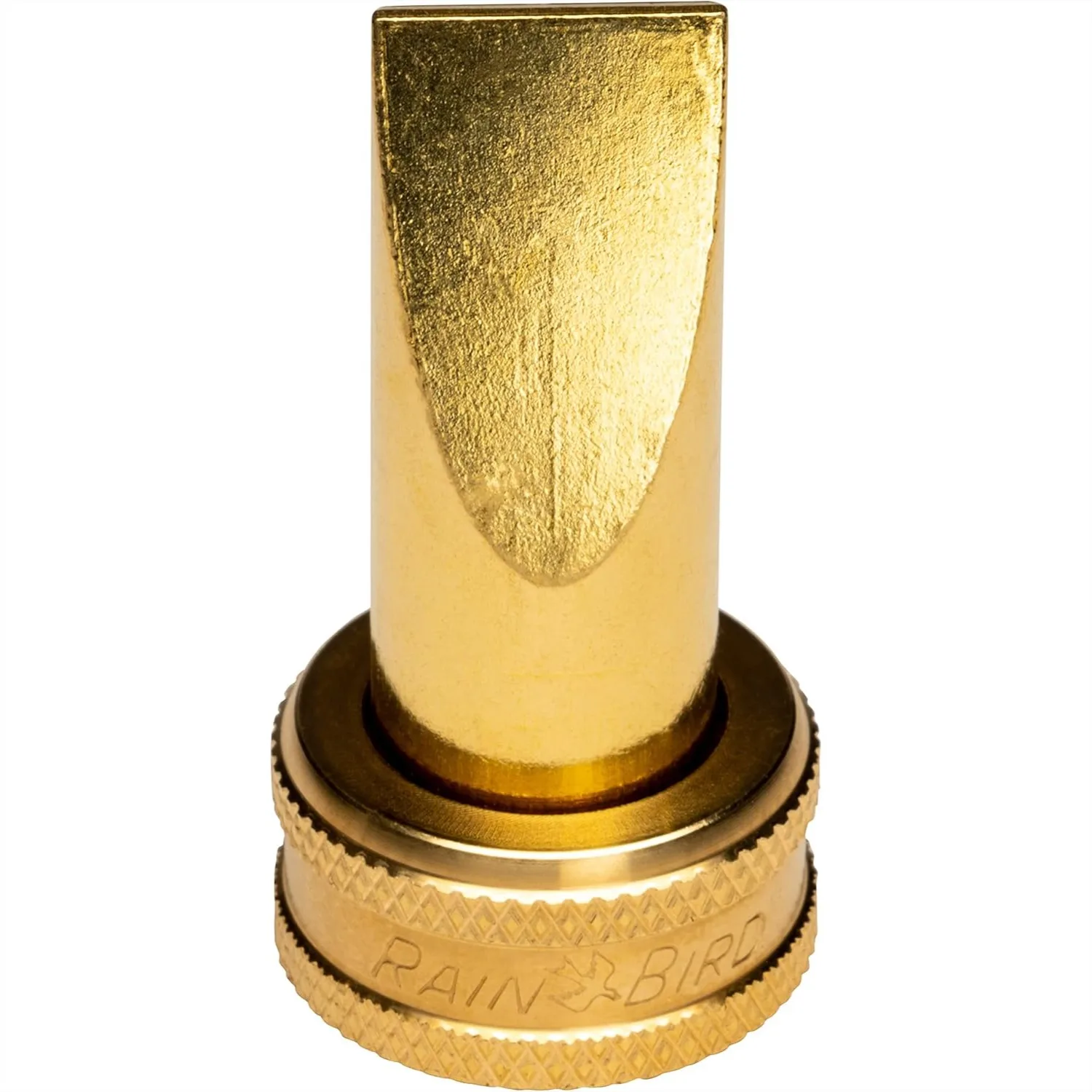 

2" Solid Brass Garden Hose Water Nozzle, Lead-Free with Fan/Broom Sweeper Spray for Efficient Gardening