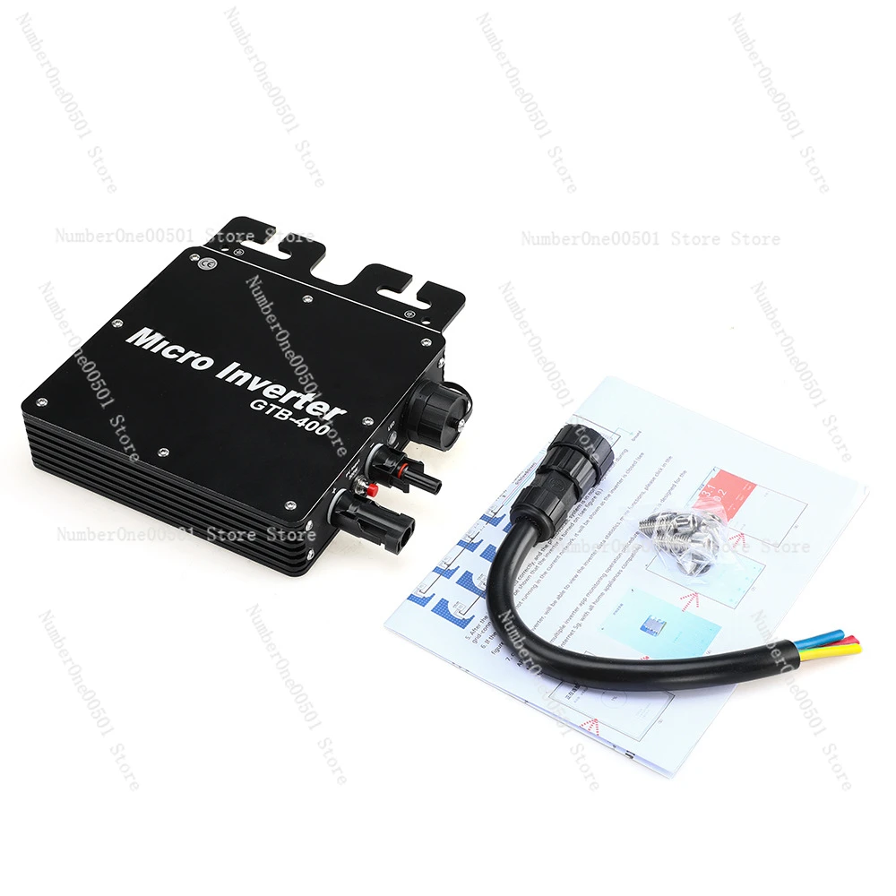GTB-400 Intelligent Grid Tied Single Phase Micro Inverter 120V 230V with Intelligent APP Solar Power Accessory