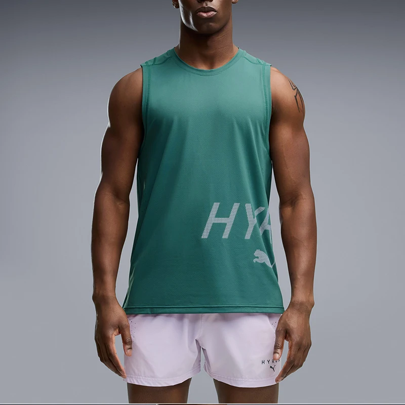 Puma genuine men's outdoor sports comfortable round neck sleeveless vest T-shirt 529230-69